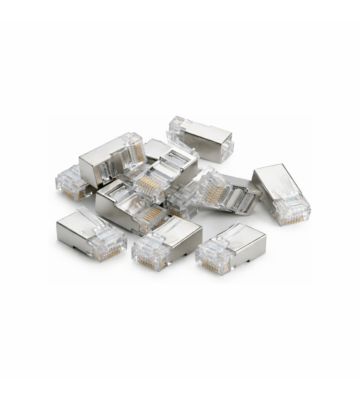 DANICOM SFTP RJ45 CAT6a connector - shielded for stranded cable - 10 pieces