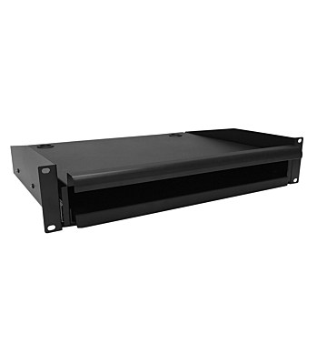 Keyboard and mouse shelf for 19-inch server racks - 2U