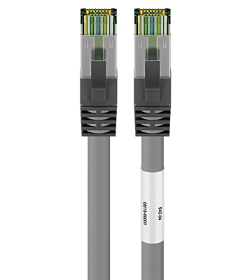 Cat8 S/FTP (PIMF) 0,25m grey