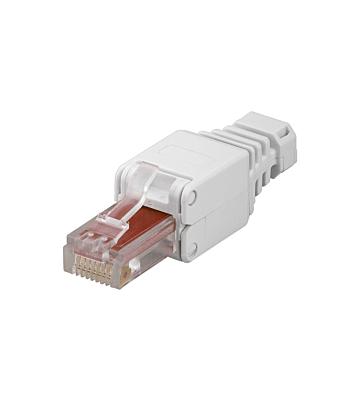 DANICOM UTP CAT6a toolless RJ45 connector - for stranded and solid cable