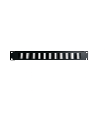 19 inch Vertical perforated cover panel - 1U