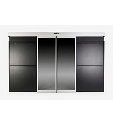 Data center sliding doors, manual operation 42U