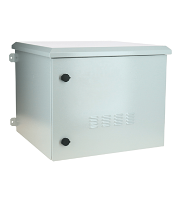 9U outdoor server rack wallmount IP55 600x600x500mm (WxDxH)