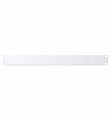 19 inch cover panel - 1U white