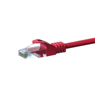UTP CAT5e 1,50m red - 100% copper
