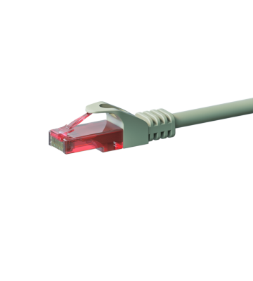 UTP CAT6 0,50m grey - 100% copper