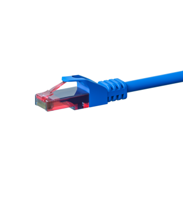 UTP CAT6 0,15m blue - 100% copper