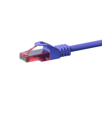 UTP CAT6 20m purple - 100% copper