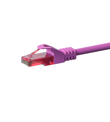 UTP CAT6 10m pink - 100% copper