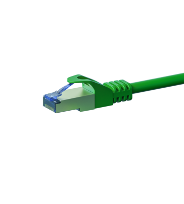 CAT6a S/FTP (PIMF) 0,25m green