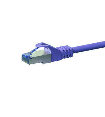 CAT6a S/FTP (PIMF) 0,50m purple
