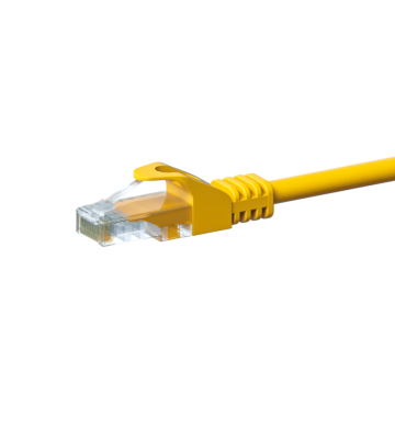 CAT5e UTP 3m yellow - CCA