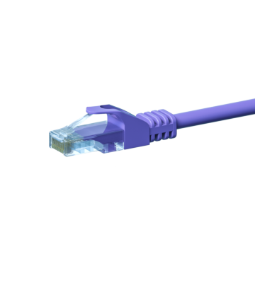 CAT5e UTP 3m purple - CCA