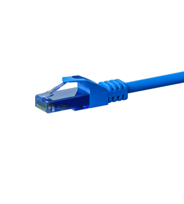 UTP CAT6a 0,50m blue - 100% copper
