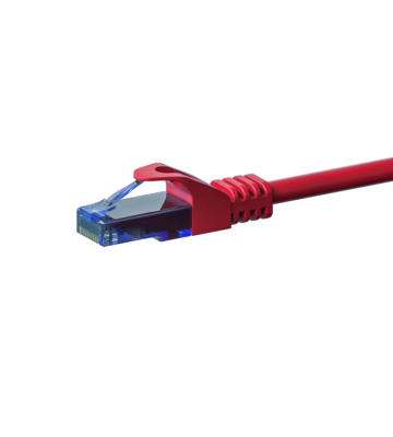 UTP CAT6a 0,50m red - 100% copper