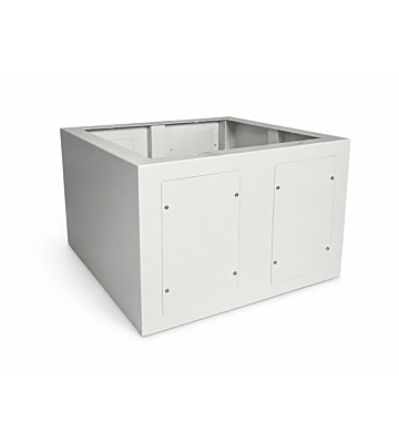 Base for 19 inch outdoor server cabinets 600x800x400mm (WxDxH)