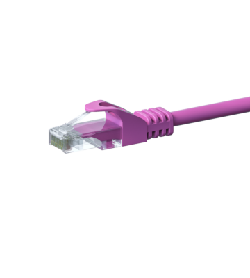 UTP CAT5e 2m pink - 100% copper