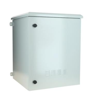 15U outdoor server rack wallmount IP55 600x600x770mm (WxDxH)