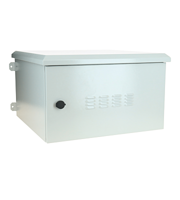 6U outdoor server rack wallmount IP55 600x600x368mm (WxDxH)