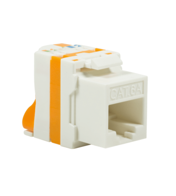 CAT6a UTP Keystone Connector - Toolless Twist