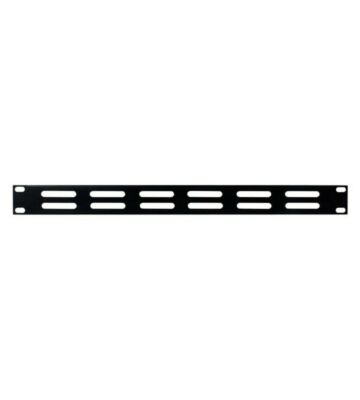 19 inch perforated cover panel - 1U