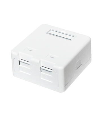Keystone media box 2 ports