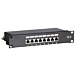 10 Inch CAT5e FTP patch panel - 8 ports