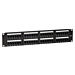 CAT5e UTP patch panel - 48 ports