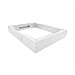 Pedestal for 19 inch server racks 800x800x150mm (WxDxH) - White
