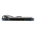 19 inch Swiss power strip with Surge Protection Overload - 8 sockets
