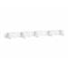 1U 19 inch metal cable tray - white