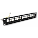 10" STP patch pSTP patch panel for keystones - 12 portsanel for keystones - 12 ports