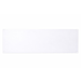 19 inch cover panel - 4U white