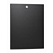 9U side panel for 10" server cabinets - 450mm deep with lock