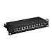 10 Inch CAT6a STP patch panel - 12 ports