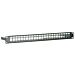 STP patch panel for keystones - 24 ports