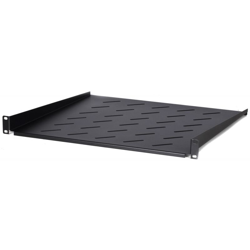 1U shelf for 600mm deep wall mount racks - 450mm deep (max. 6 kg)