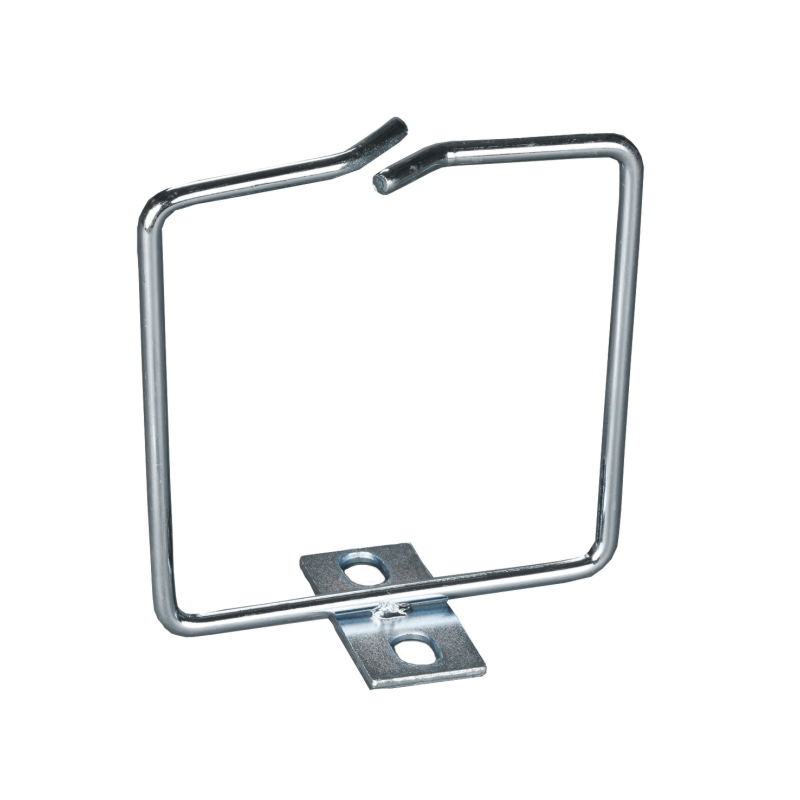 Metal cable holder, screw mounting 80 x 80 mm