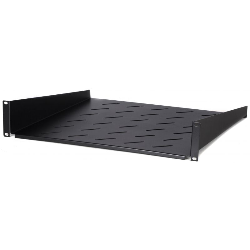 2U shelf for 600mm deep wall mount racks - 450mm deep (max. 12 kg)