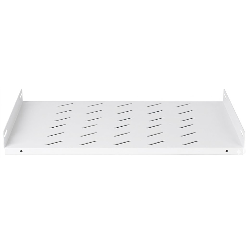 Shelf for 600mm deep wall mount server racks - 1U white