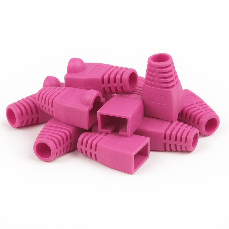 DANICOM RJ45 Cable Boot Pink -10 pieces