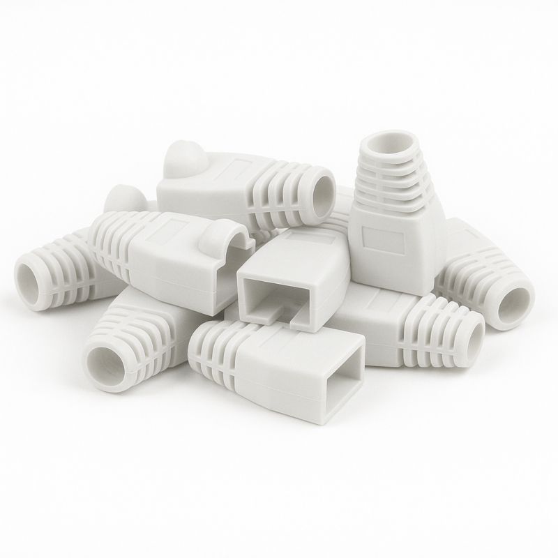 DANICOM RJ45 Cable Boot White -10 pieces
