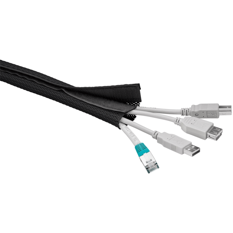 Cable sleeve with zipper - 1,8 meter