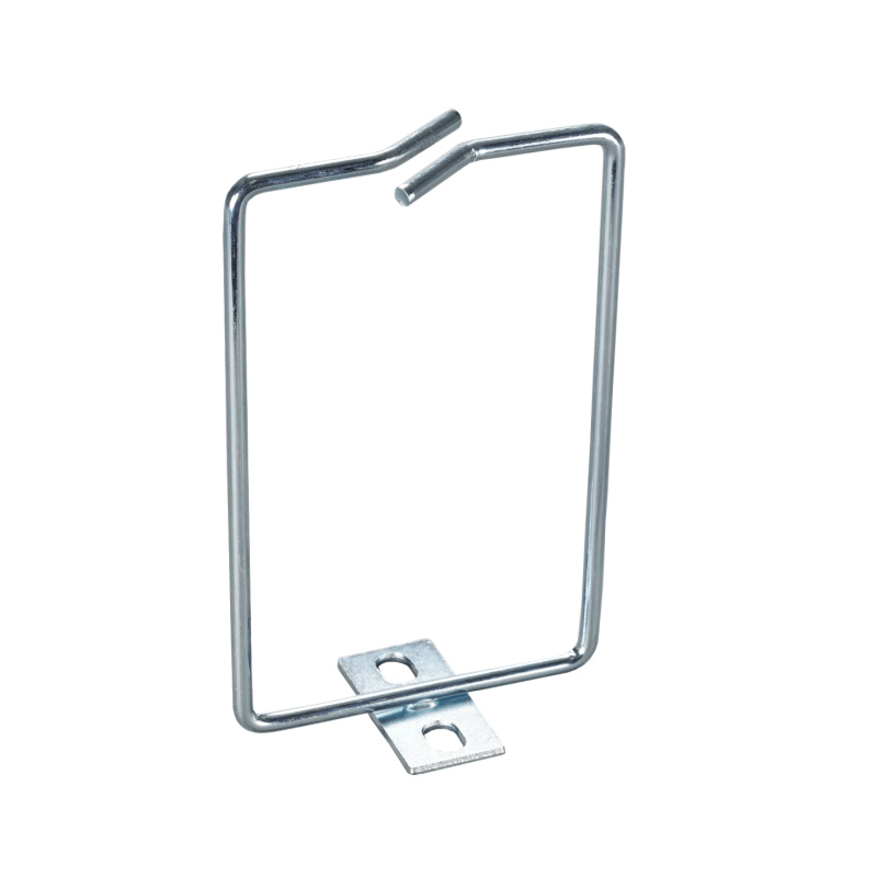 Metal cable holder, screw mounting 80 x 120 mm