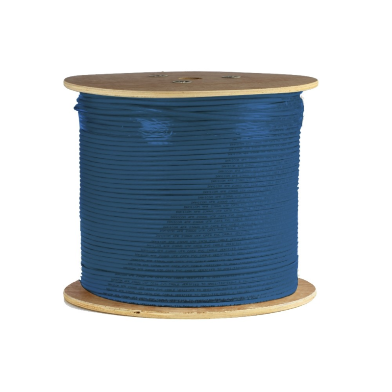 DANICOM CAT6 UTP 500m on a reel solid - PVC (Dca)