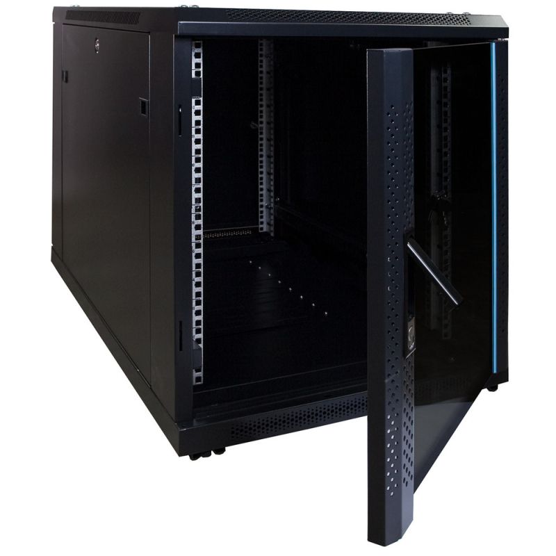 12u Mini Server Rack With Glass Door