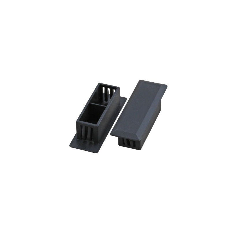 Protection cap for SC duplex and LC quad patch panel