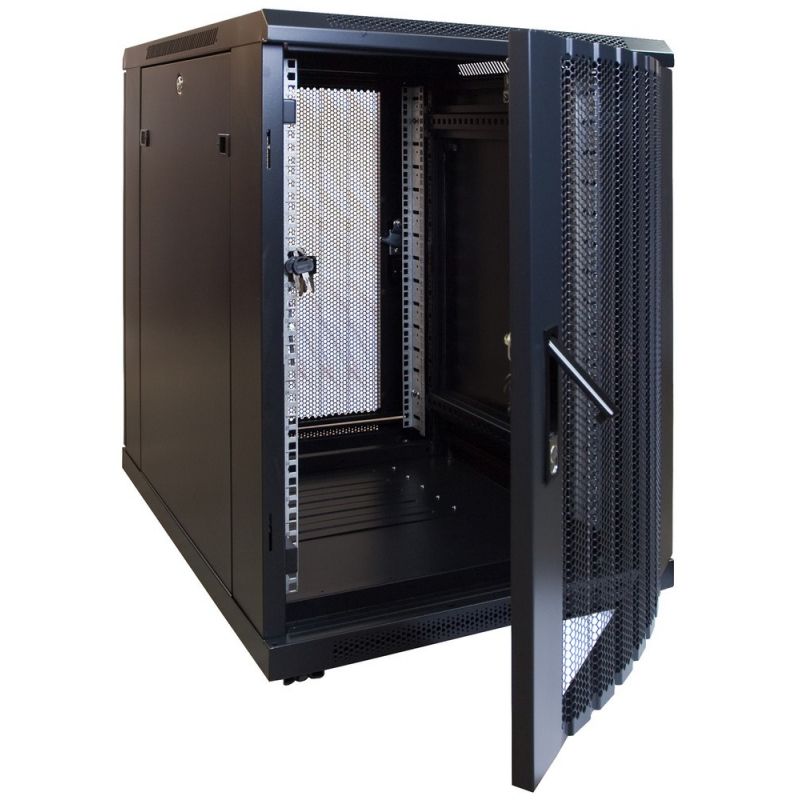 Buy 15U mini server rack with perforated door 600x800x860mm (BxDxH)?