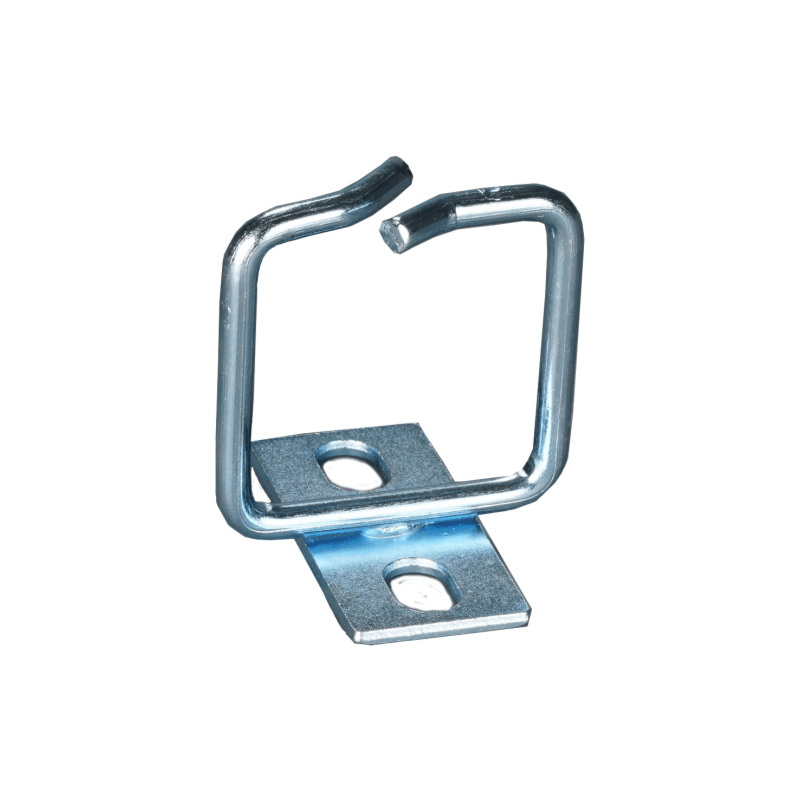 Metal cable holder, screw mounting 40 x 40 mm