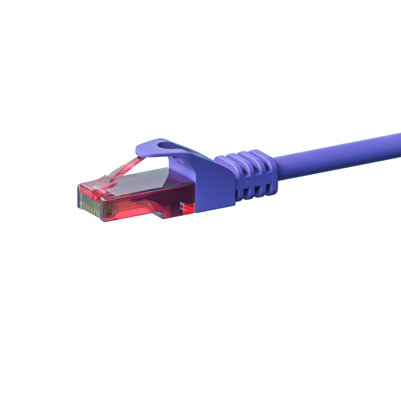 UTP CAT6 5m purple - 100% copper